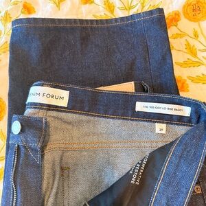 Aritzia Denim Forum Dark Indigo Baggy Lo-Rise Jeans -29